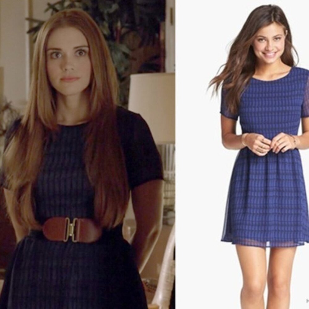 Lush geometric print dress ASO Lydia Martin